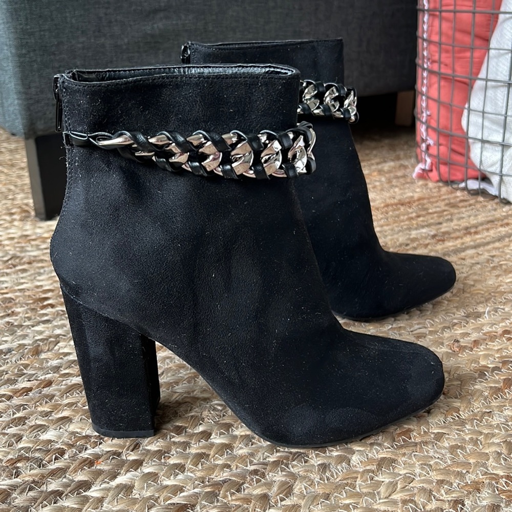 Black booties
